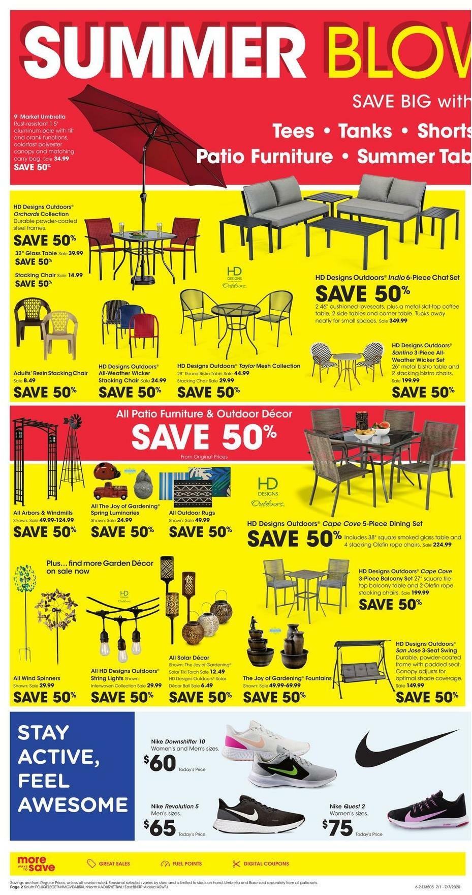 Fred Meyer General Merchandise Weekly Ad from July 1