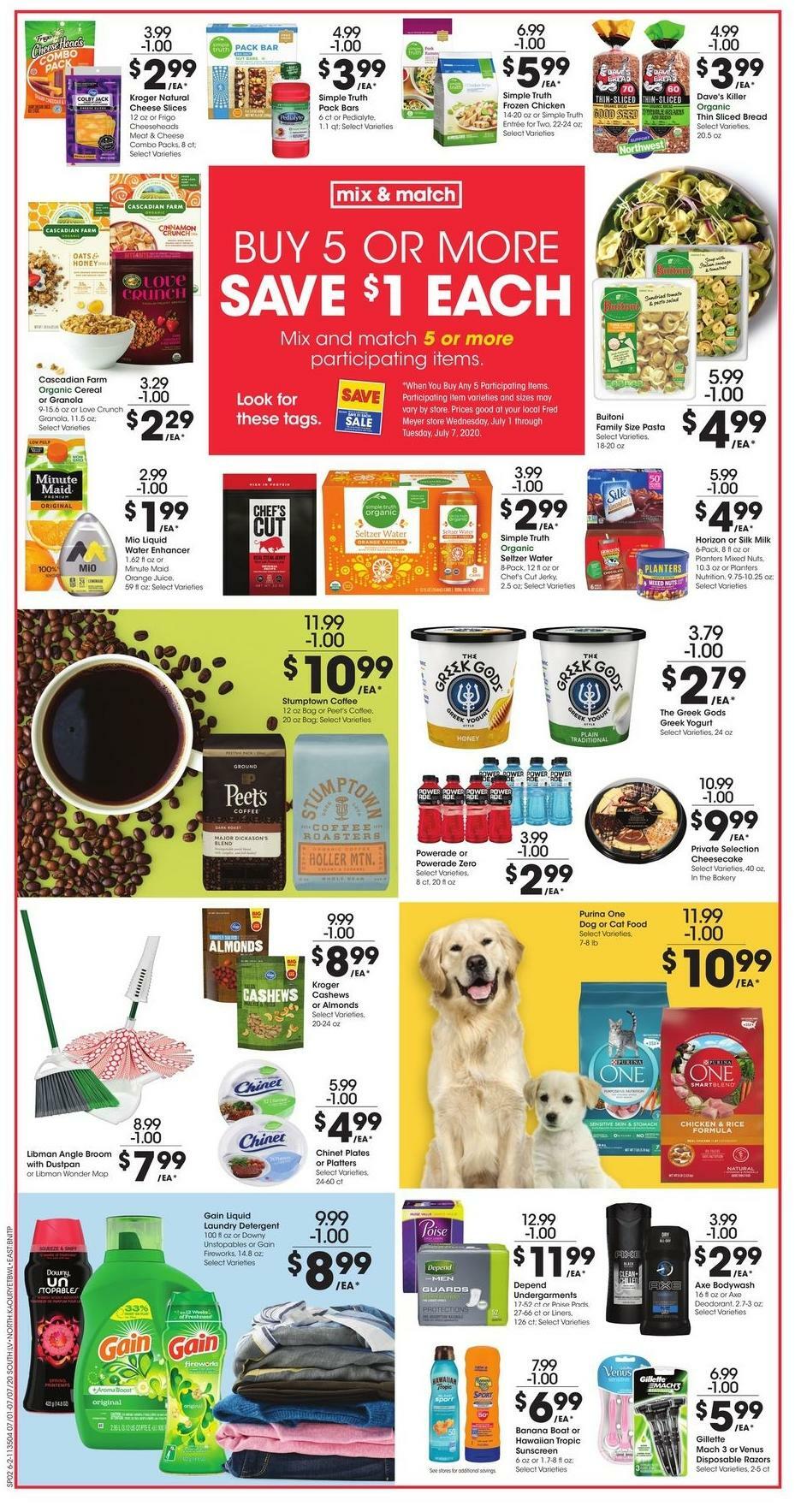 Fred Meyer Weekly Ad from July 1