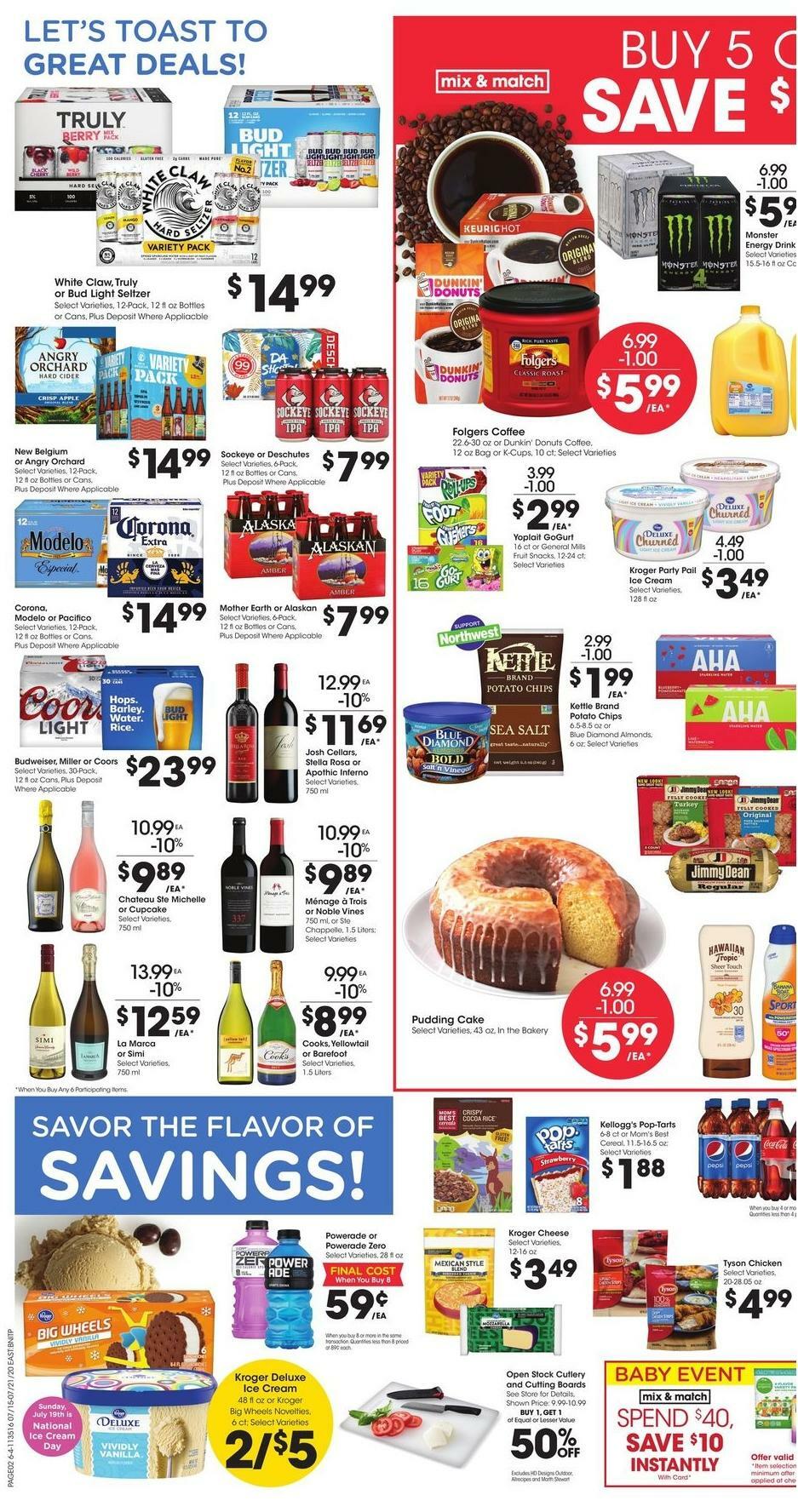 Fred Meyer Weekly Ad from July 15