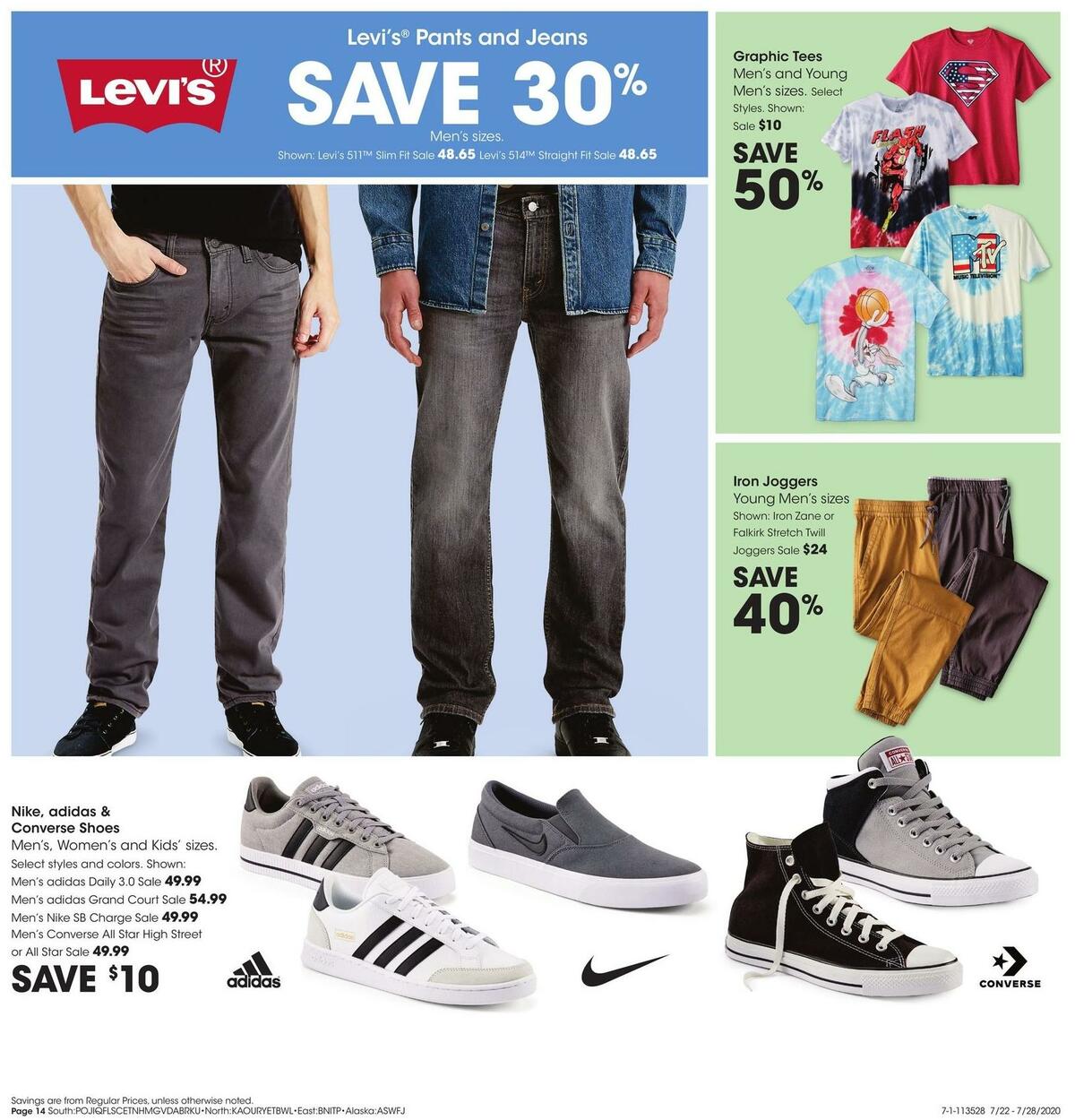 Fred Meyer General Merchandise Weekly Ad from July 22