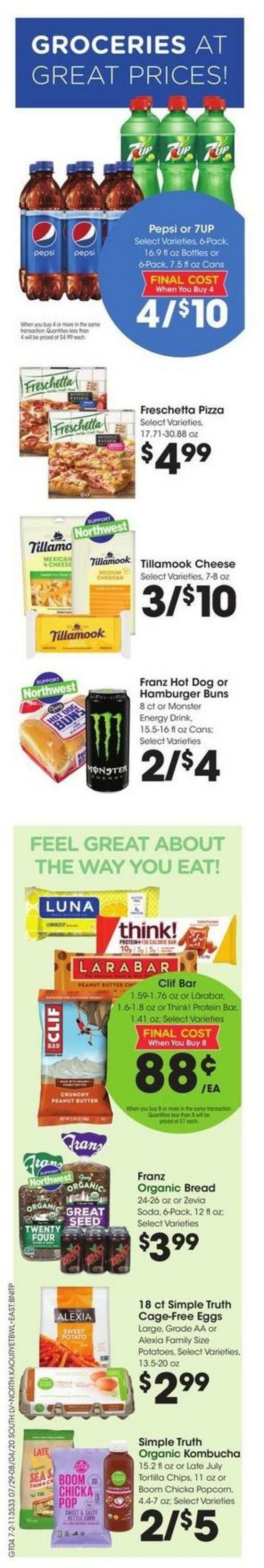 Fred Meyer Weekly Ad from July 29