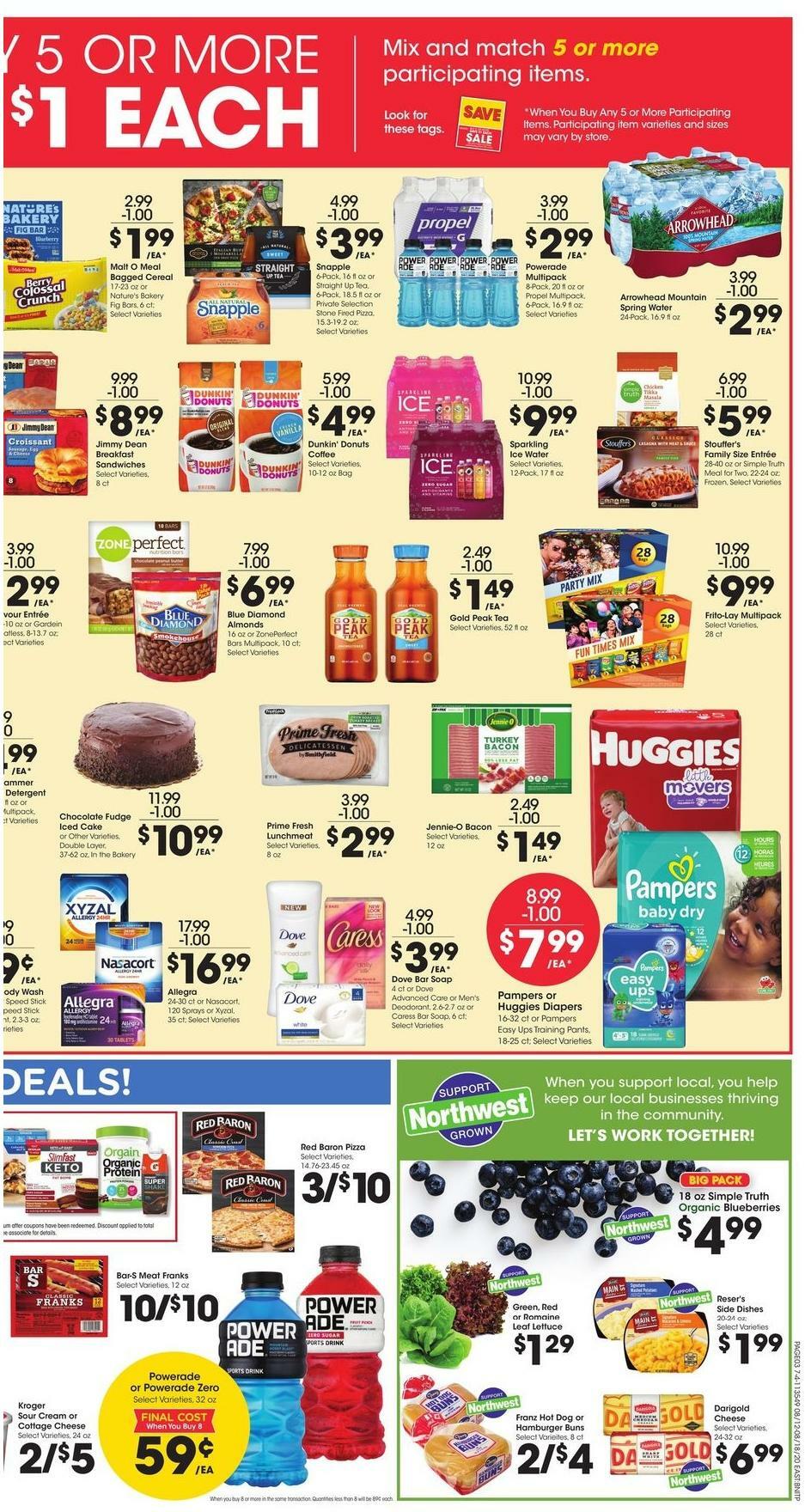 Fred Meyer Weekly Ad from August 12