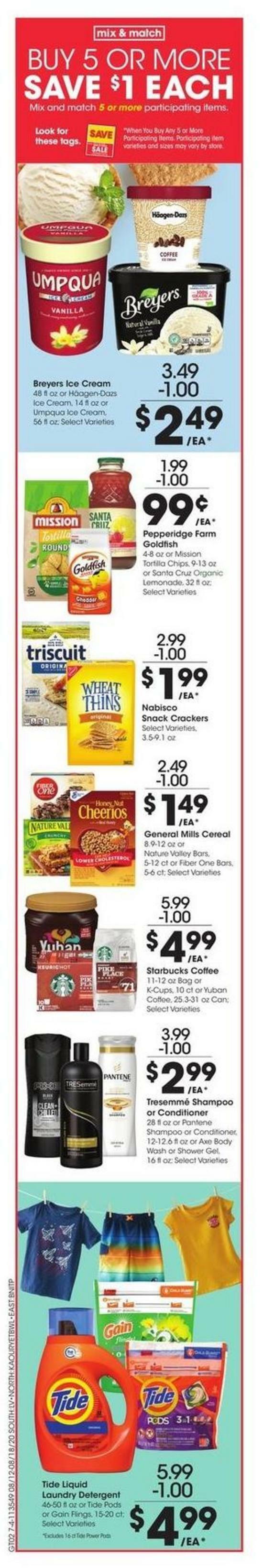 Fred Meyer Weekly Ad from August 12