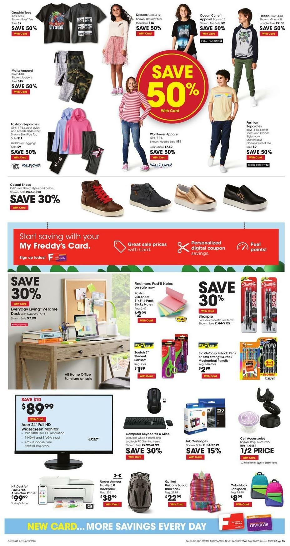 Fred Meyer Weekly Ad from August 19