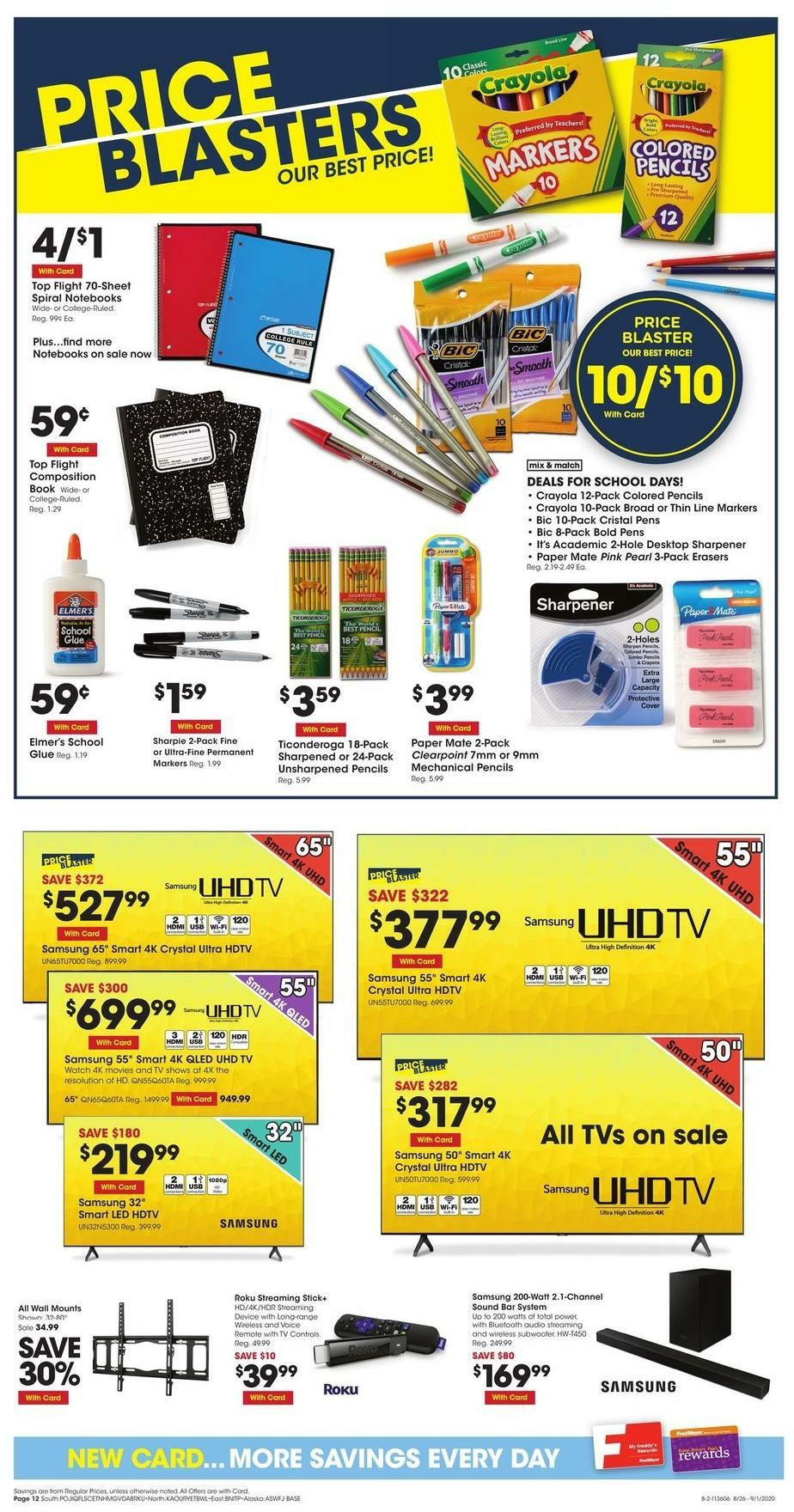 Fred Meyer Weekly Ad from August 26