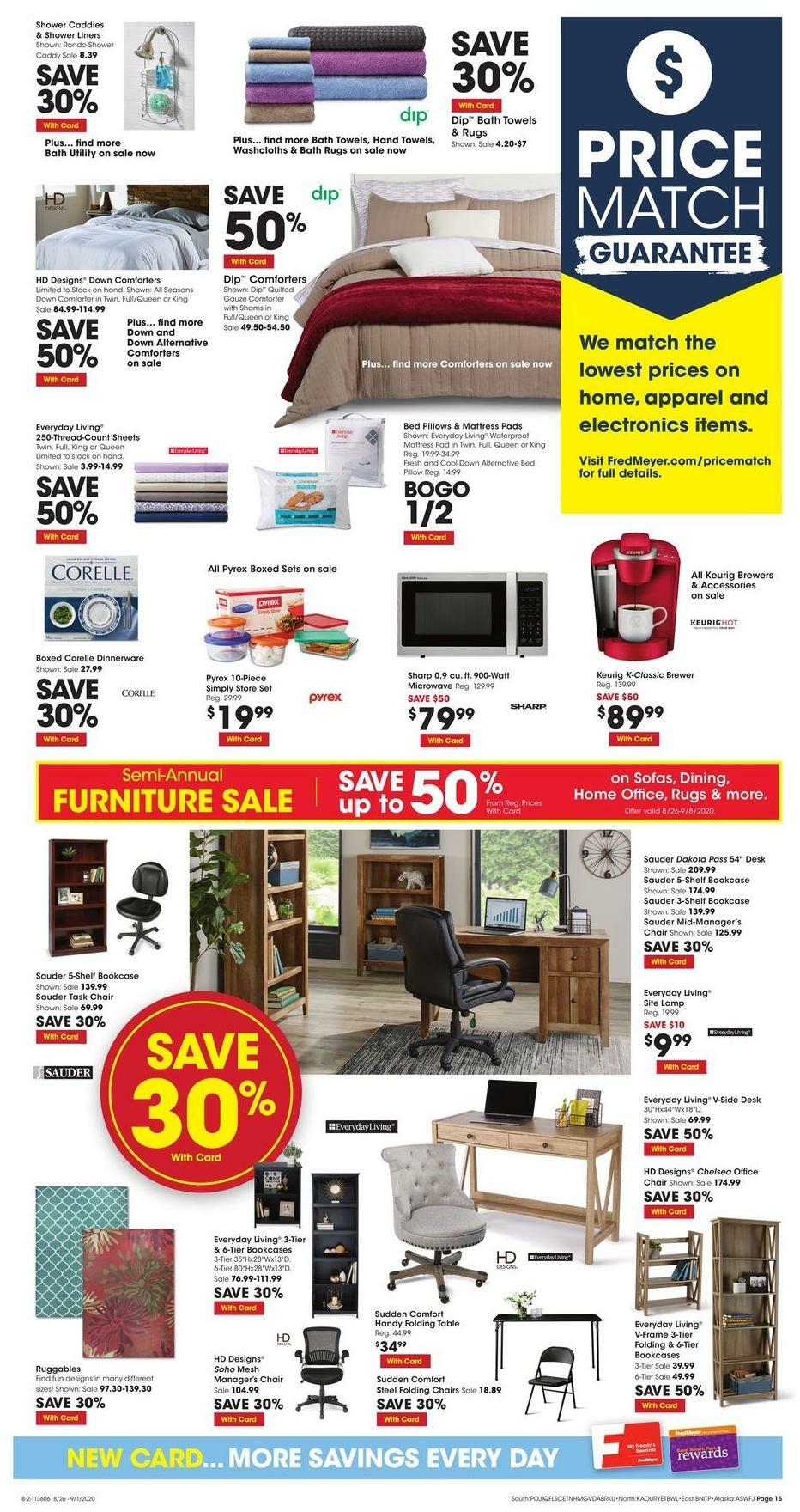 Fred Meyer Weekly Ad from August 26