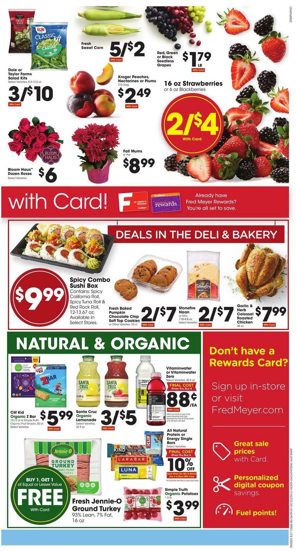 Fred Meyer Weekly Ad from August 26