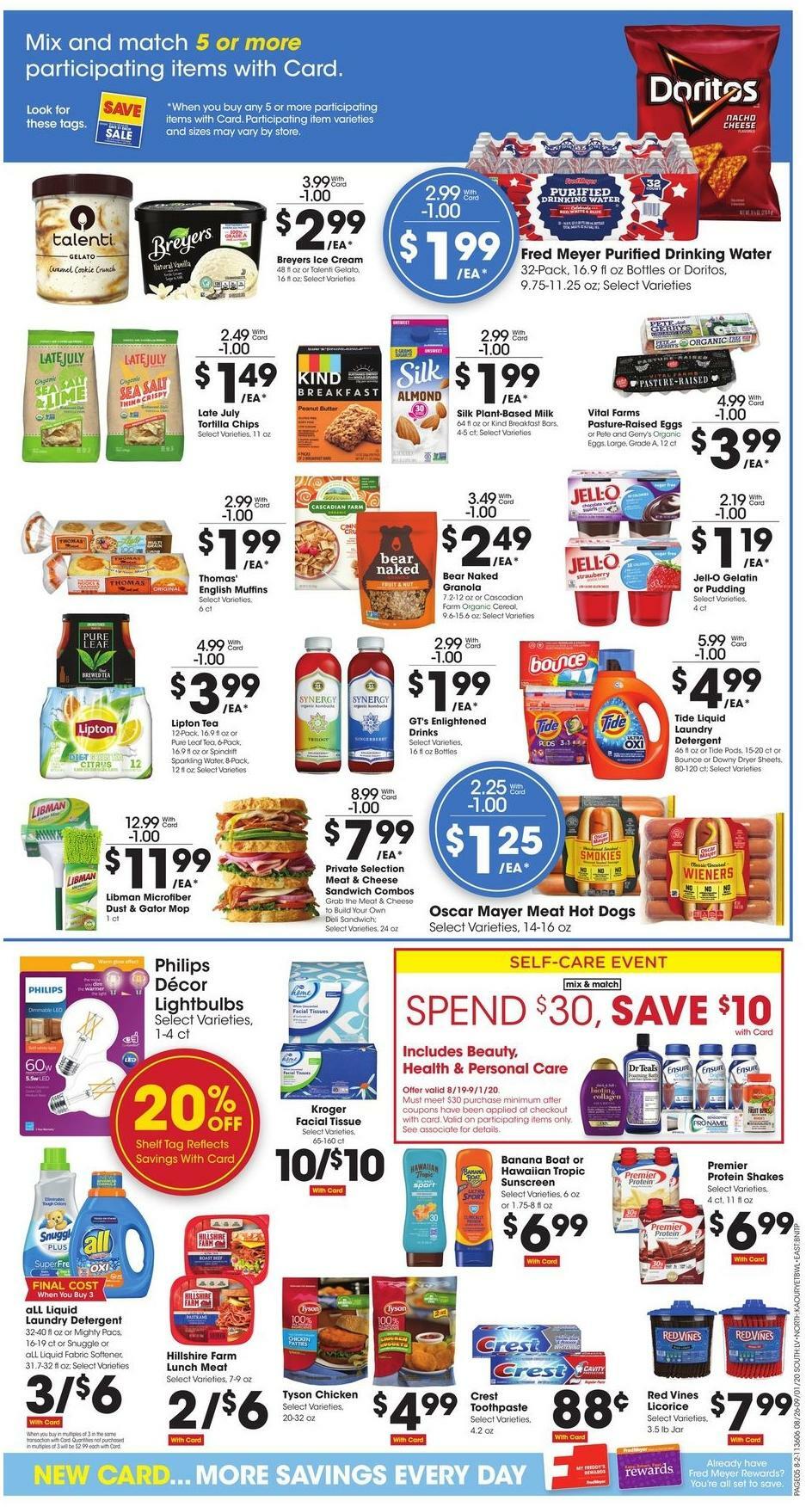 Fred Meyer Weekly Ad from August 26