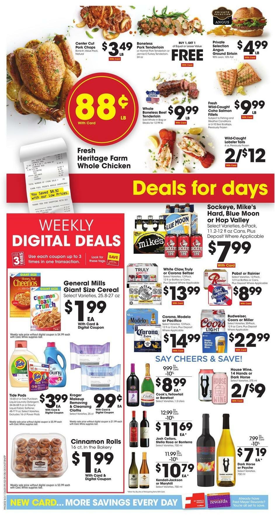 Fred Meyer Weekly Ad from September 2