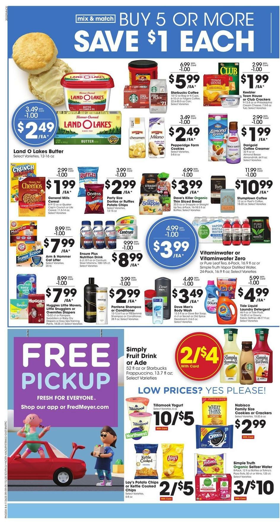 Fred Meyer Weekly Ad from September 9