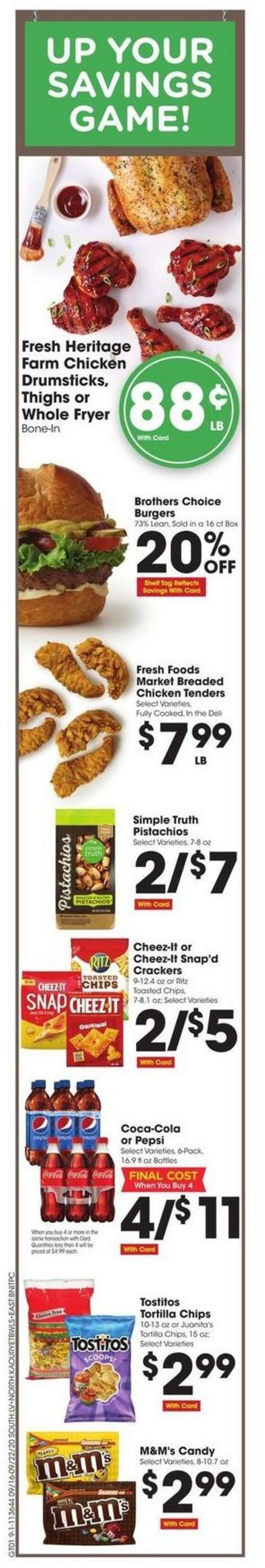 Fred Meyer Weekly Ad from September 16