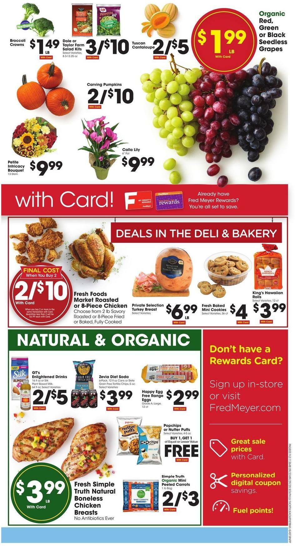 Fred Meyer Weekly Ad from September 23