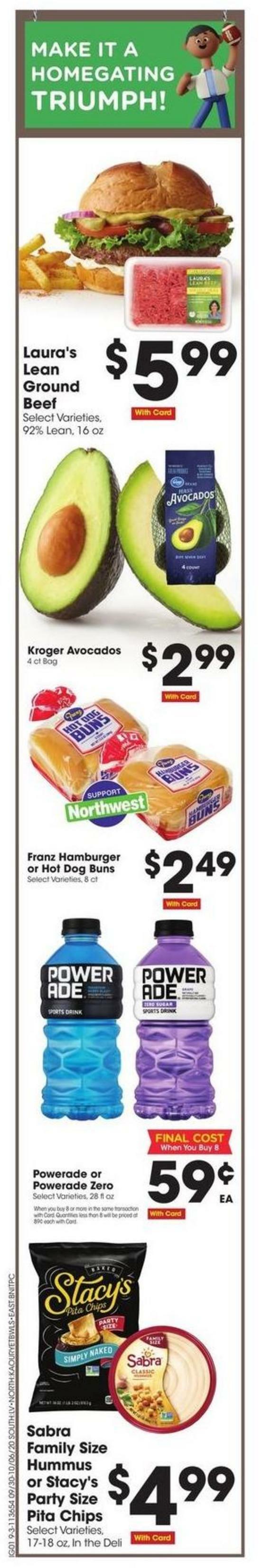 Fred Meyer Weekly Ad from September 30