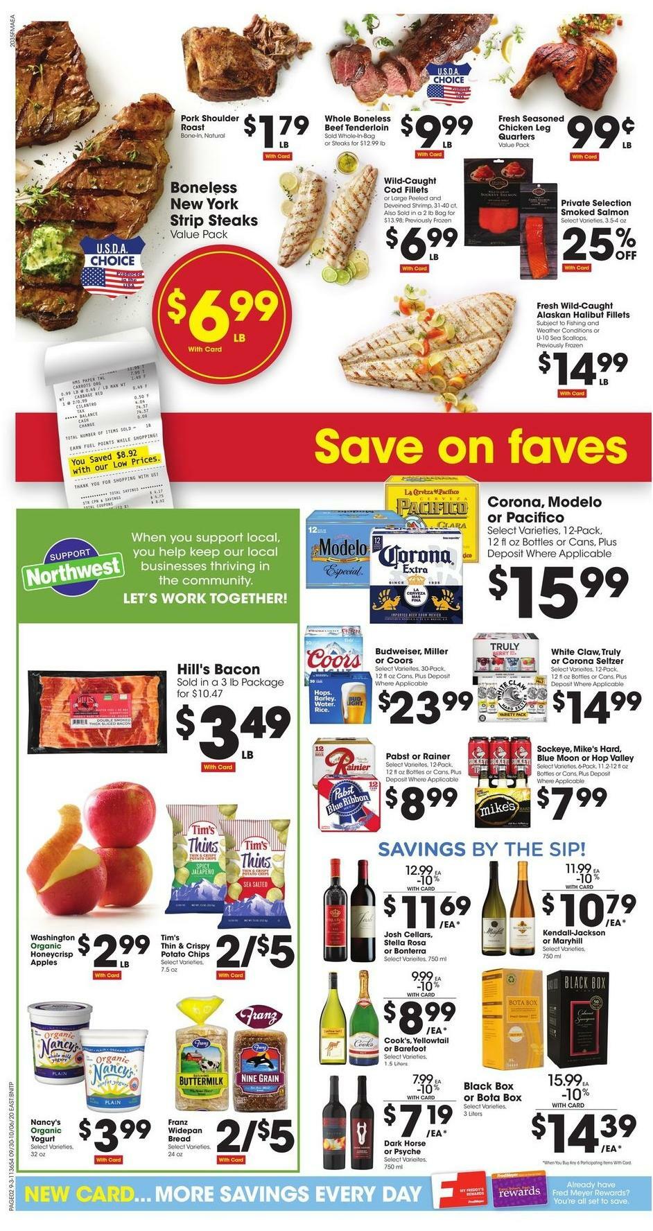 Fred Meyer Weekly Ad from September 30