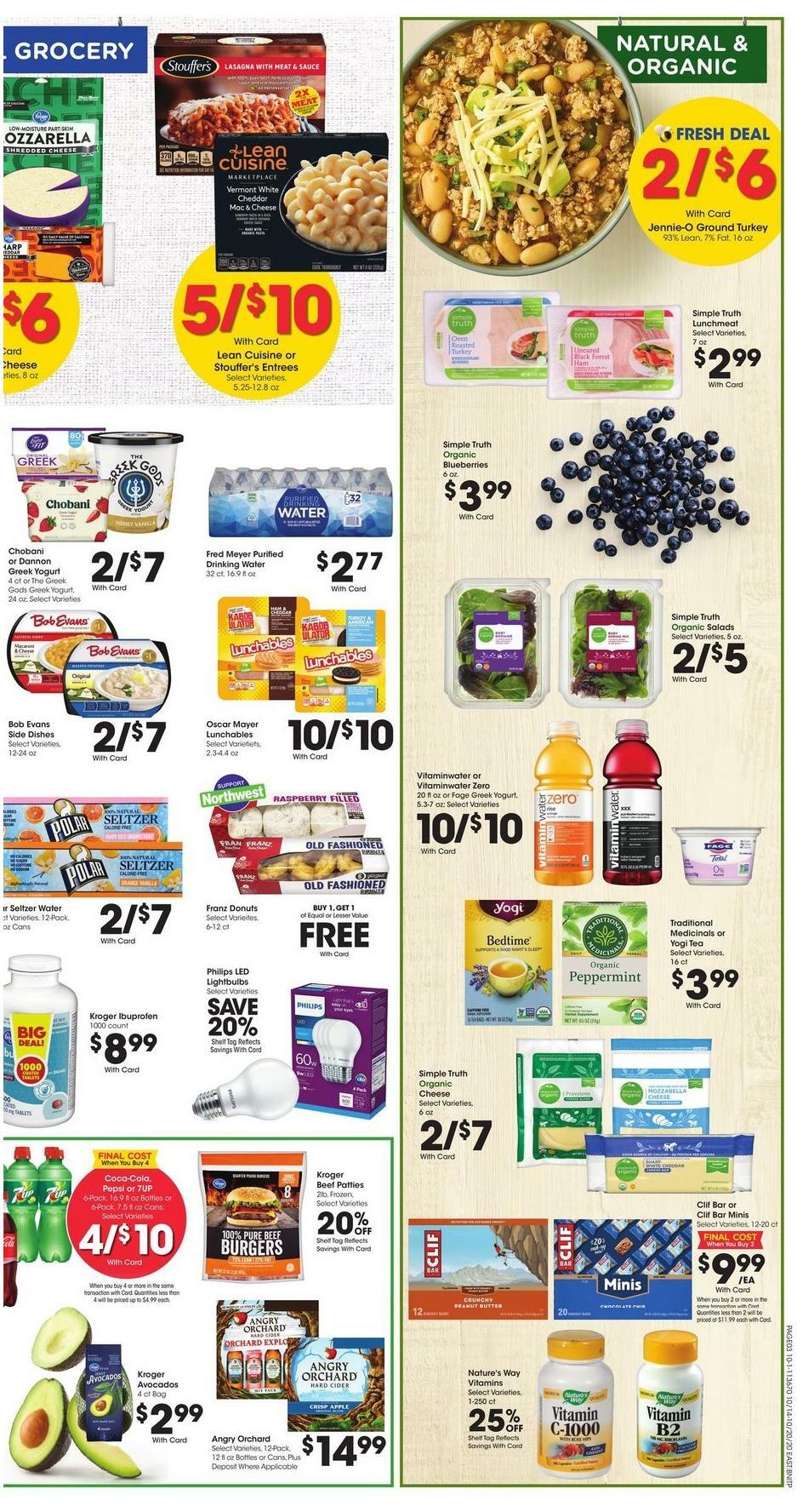 Fred Meyer Weekly Ad from October 14