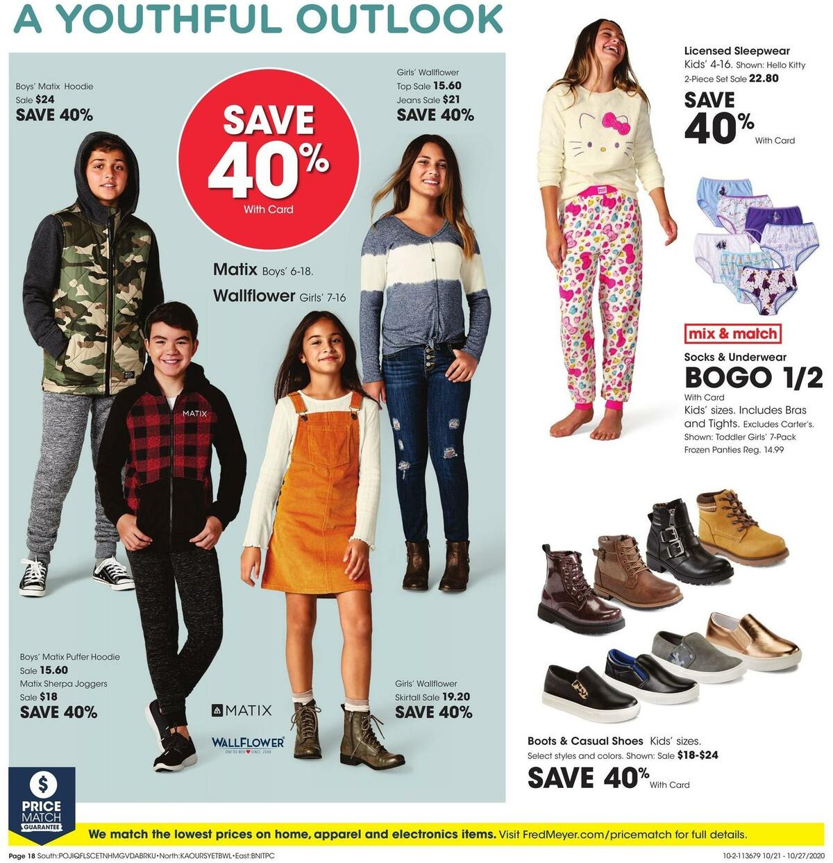 Fred Meyer General Merchandise Weekly Ad from October 21