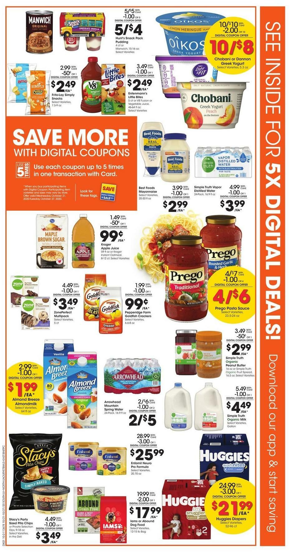 Fred Meyer Weekly Ad from October 21