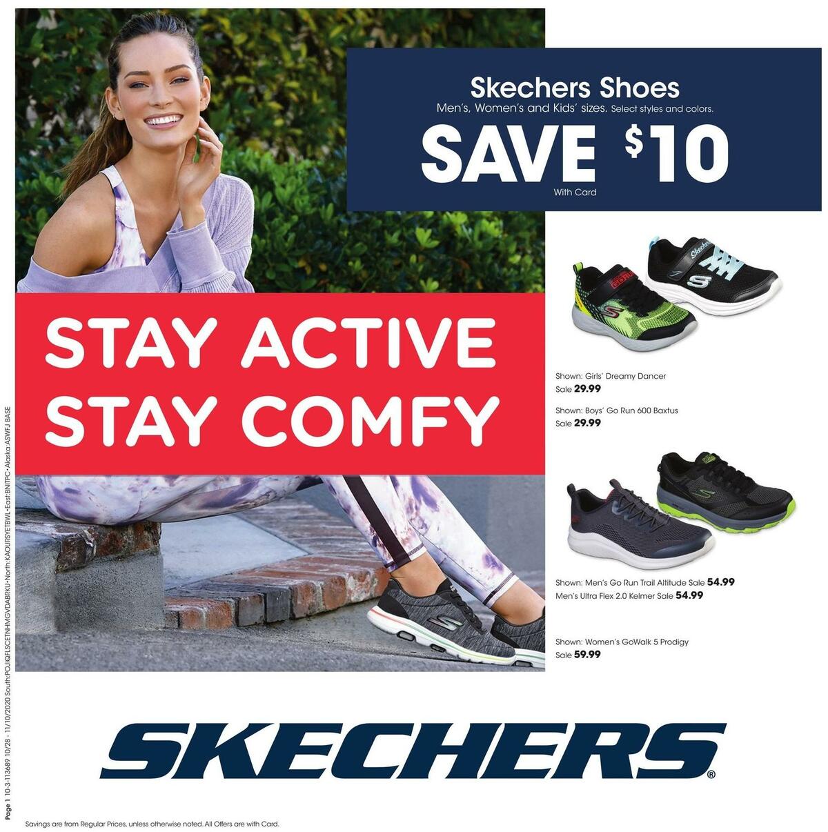 Fred Meyer Skechers Weekly Ad from October 28
