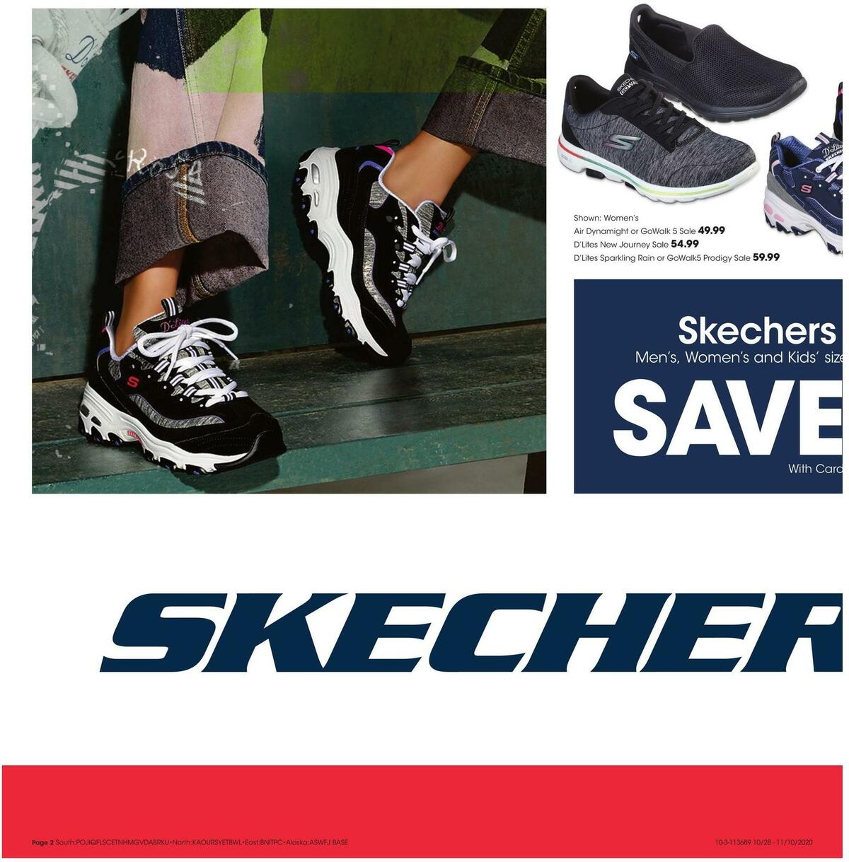 Fred Meyer Skechers Weekly Ad from October 28