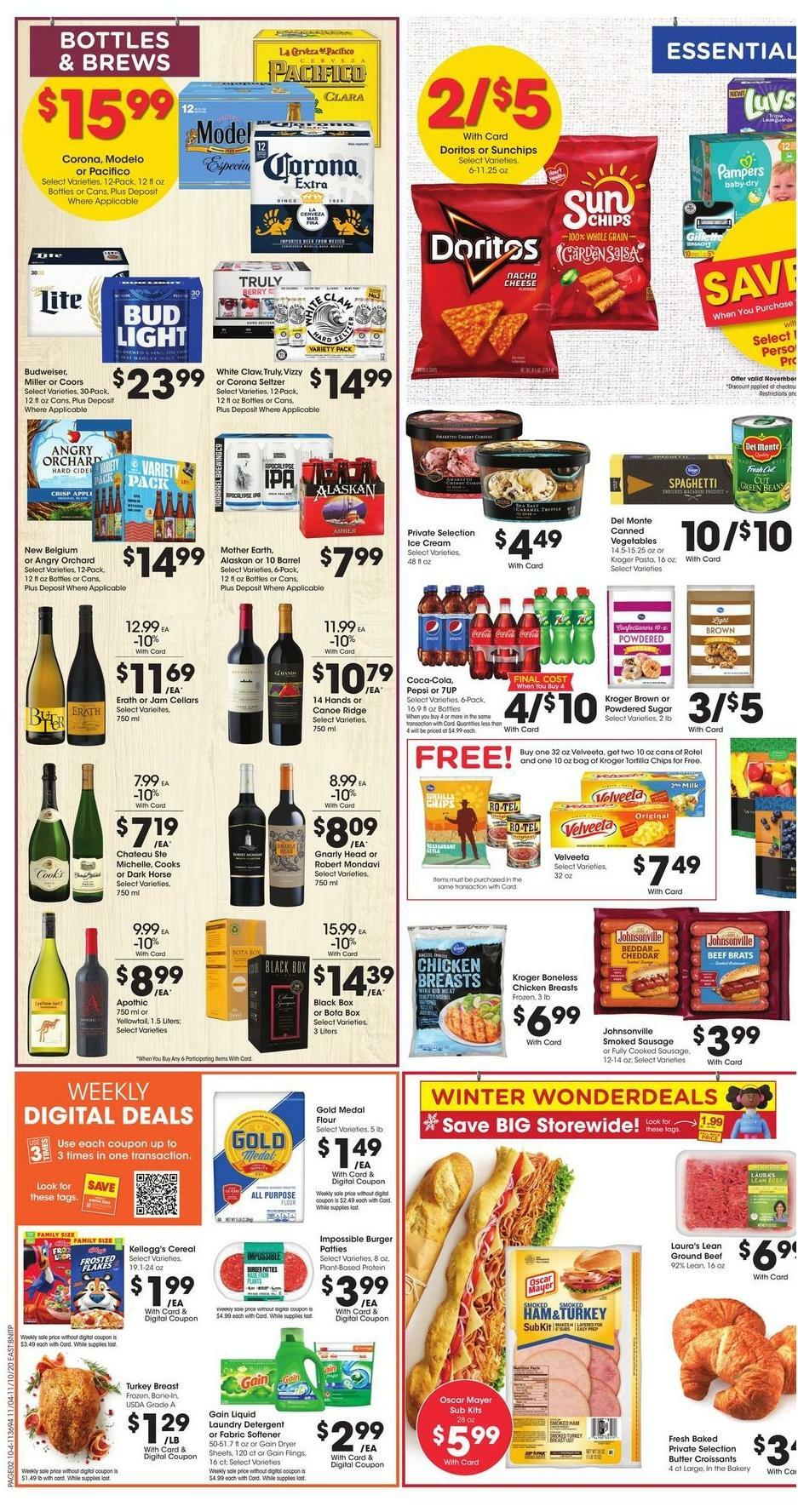 Fred Meyer Weekly Ad from November 4
