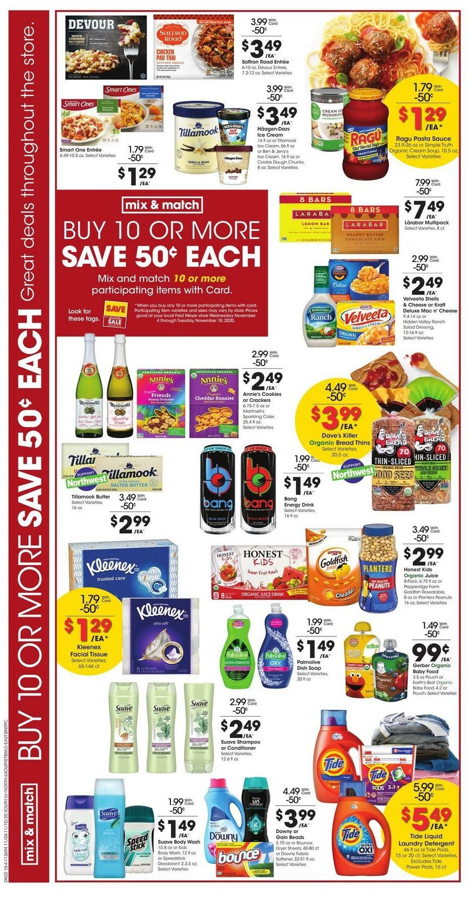 Fred Meyer Weekly Ad from November 4