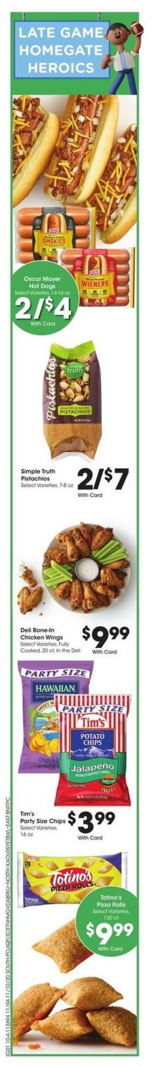 Fred Meyer Weekly Ad from November 4