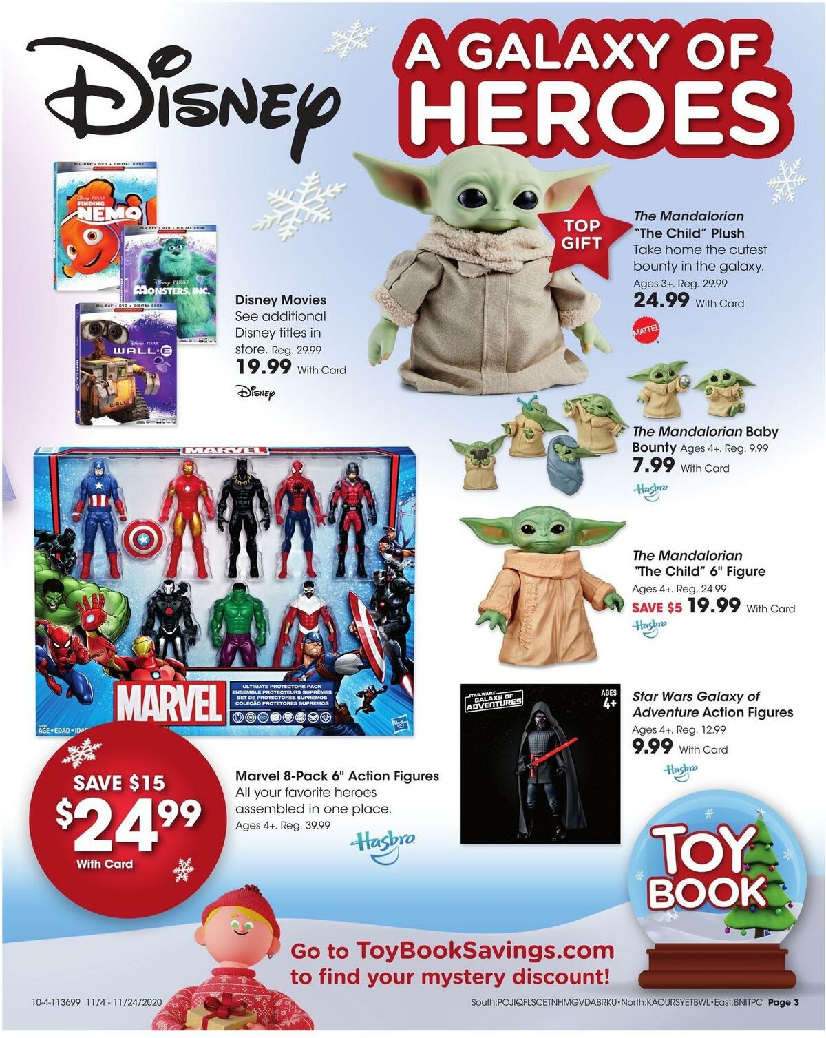 Fred Meyer Toy Wish Book Weekly Ad from November 4