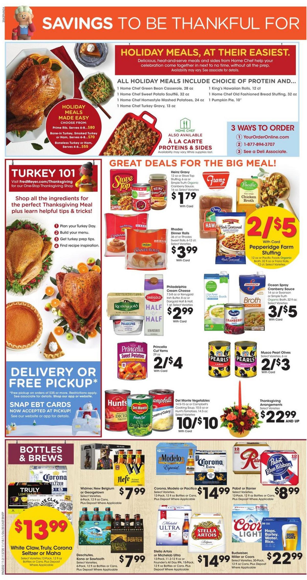 Fred Meyer Weekly Ad from November 18