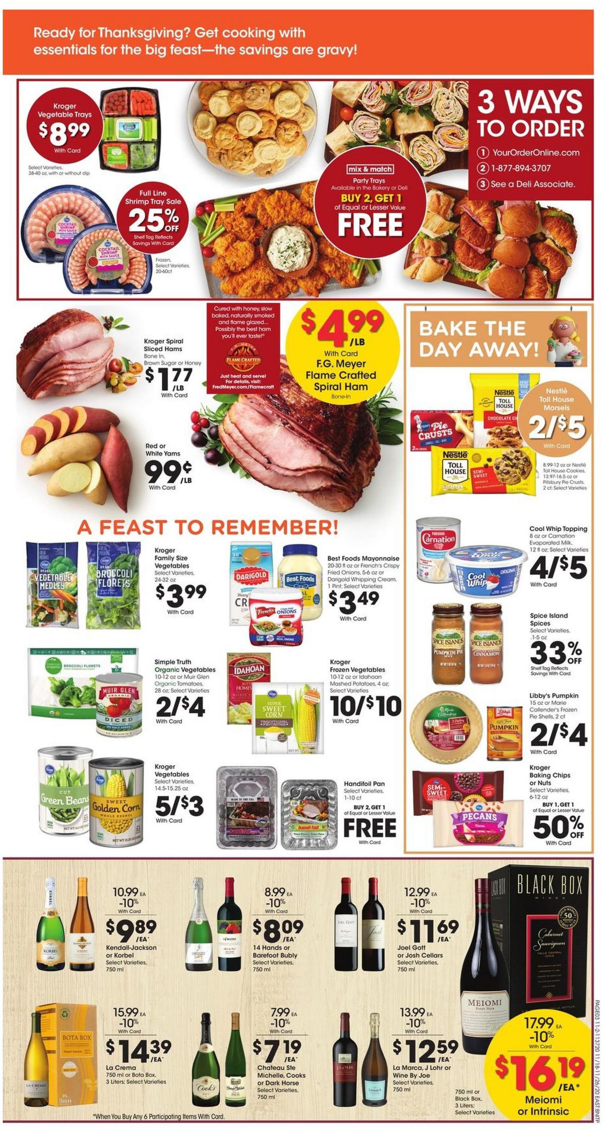 Fred Meyer Weekly Ad from November 18