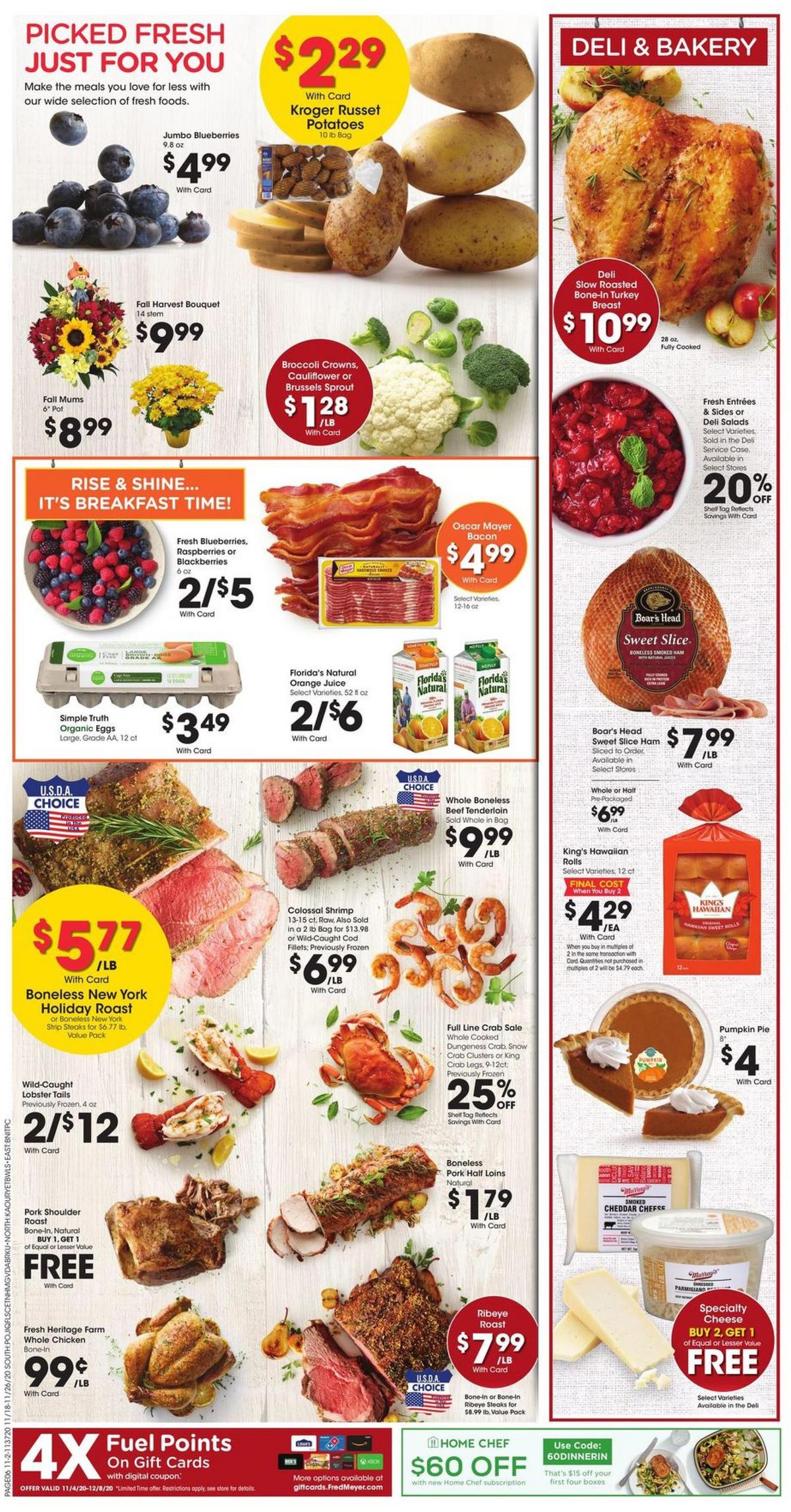 Fred Meyer Weekly Ad from November 18