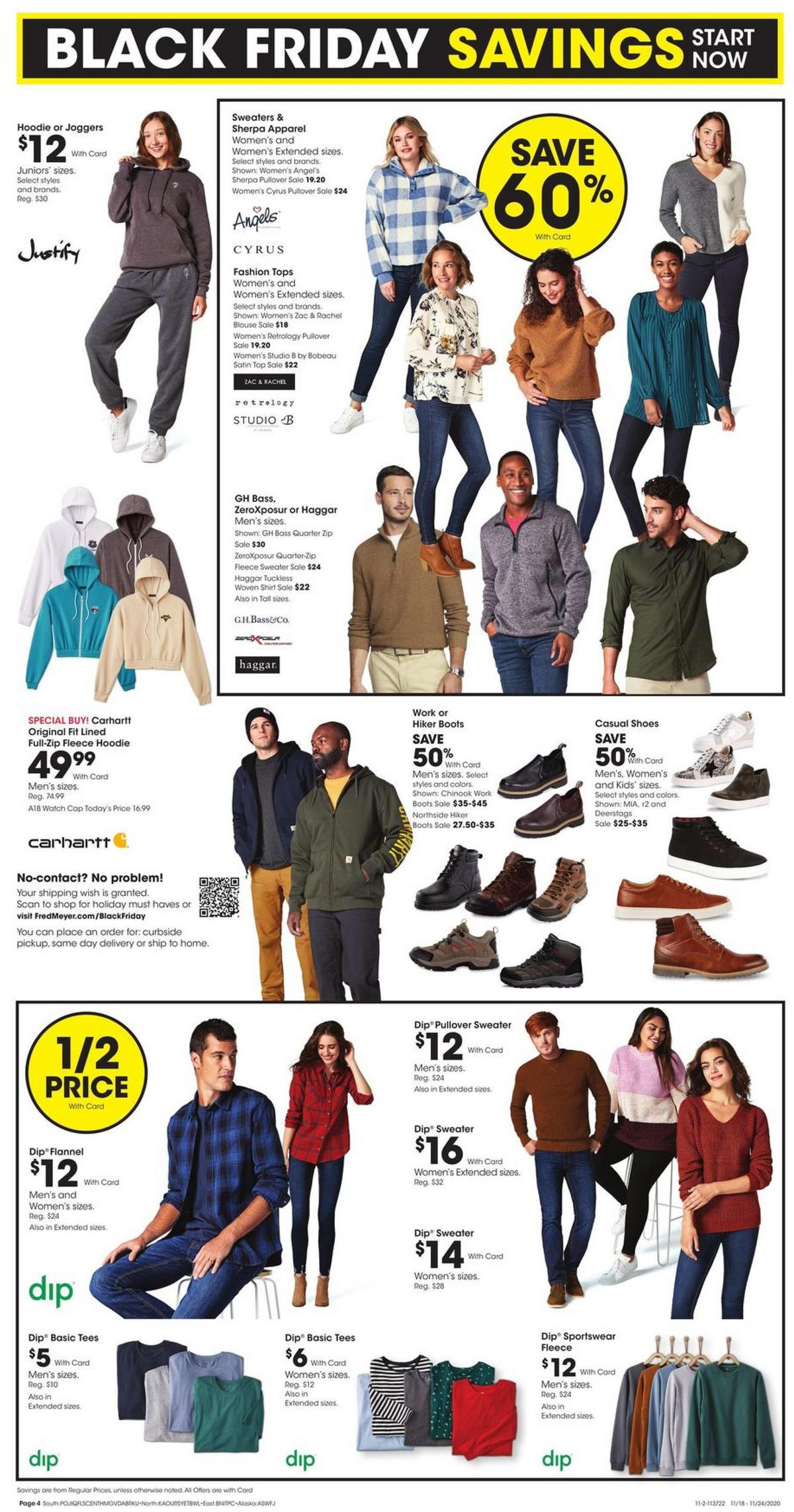 Fred Meyer Black Friday Starts Now Weekly Ad from November 18
