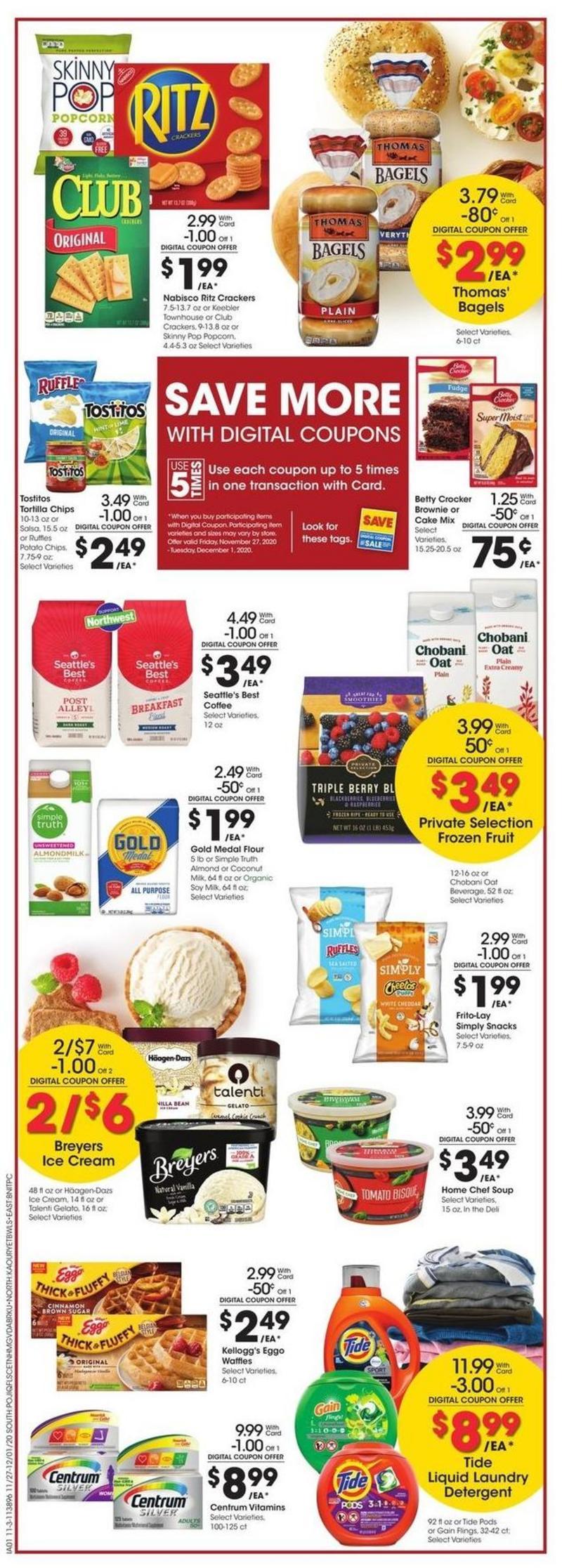 Fred Meyer Weekly Ad from November 27