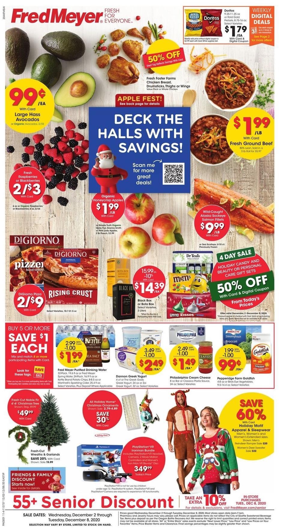 Fred Meyer Weekly Ad from December 2