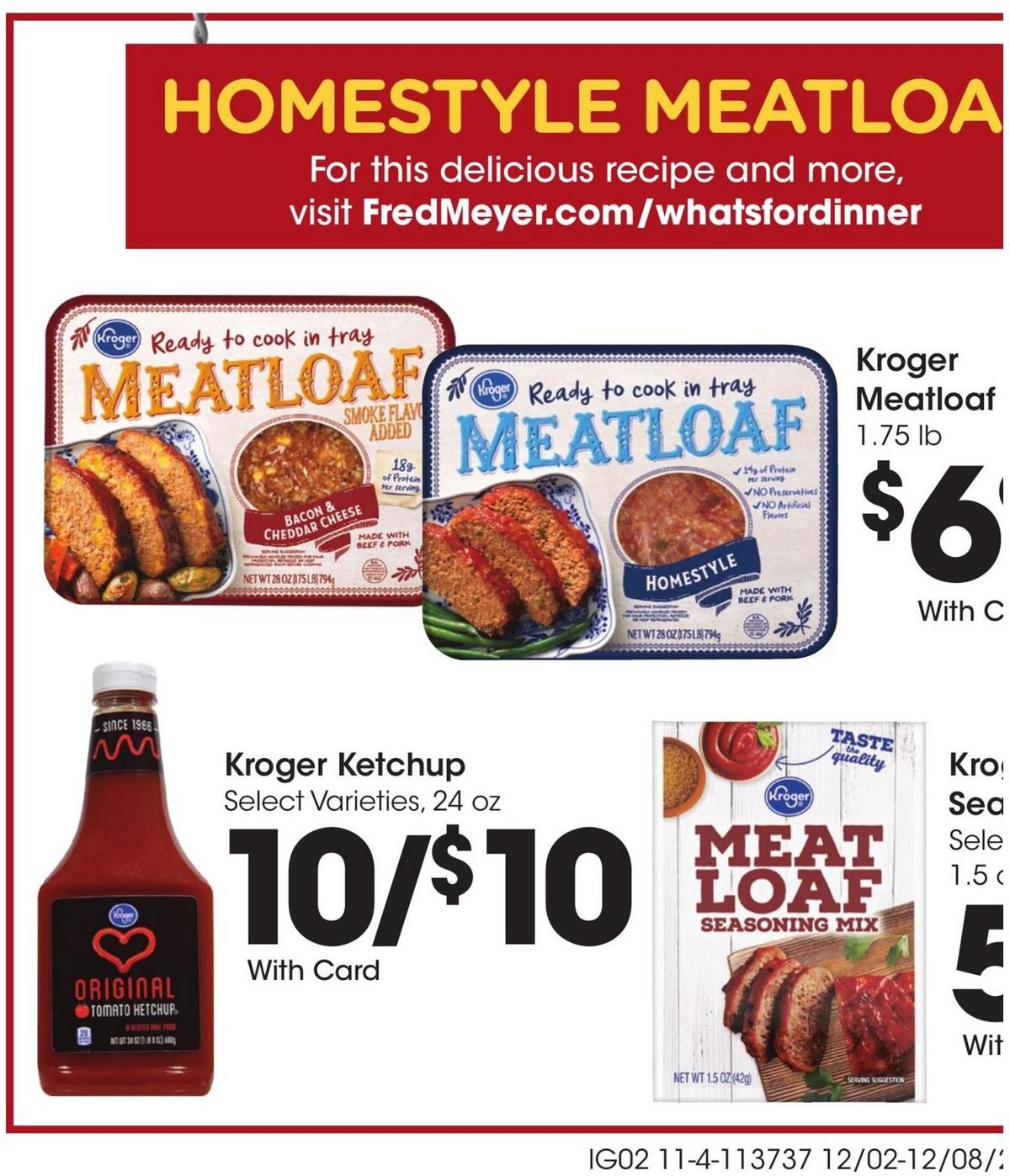 Fred Meyer Weekly Ad from December 2