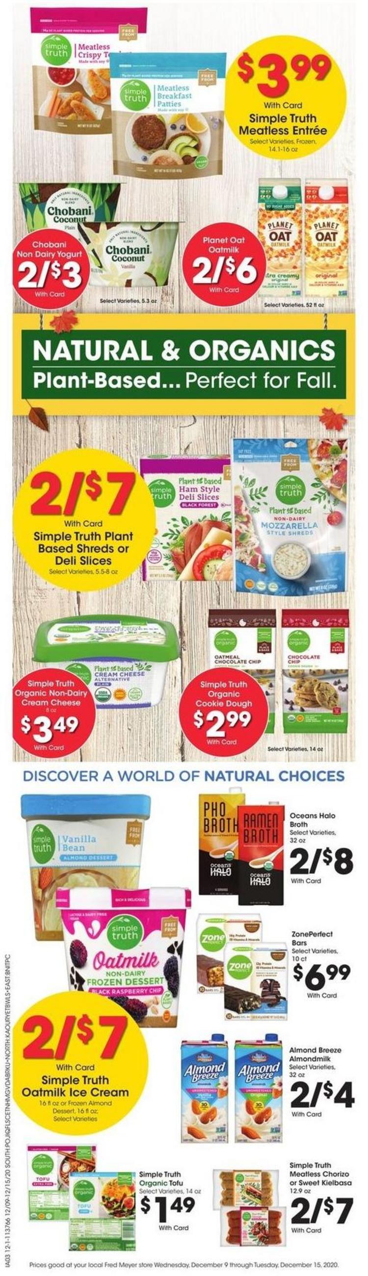 Fred Meyer Weekly Ad from December 9