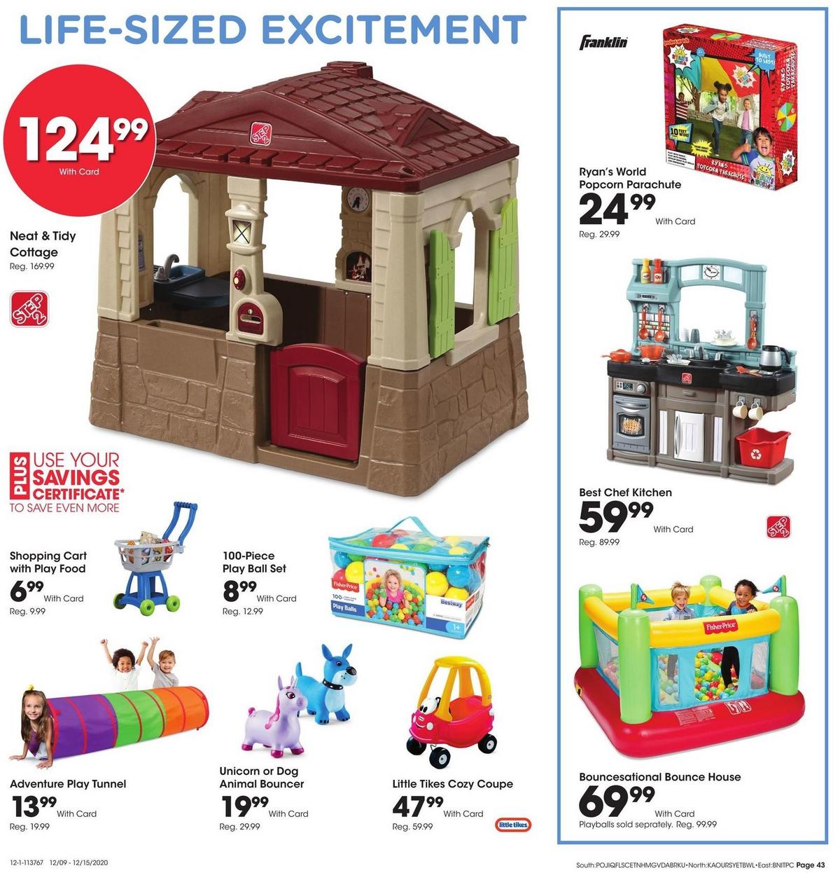 Fred Meyer General Merchandise Weekly Ad from December 9