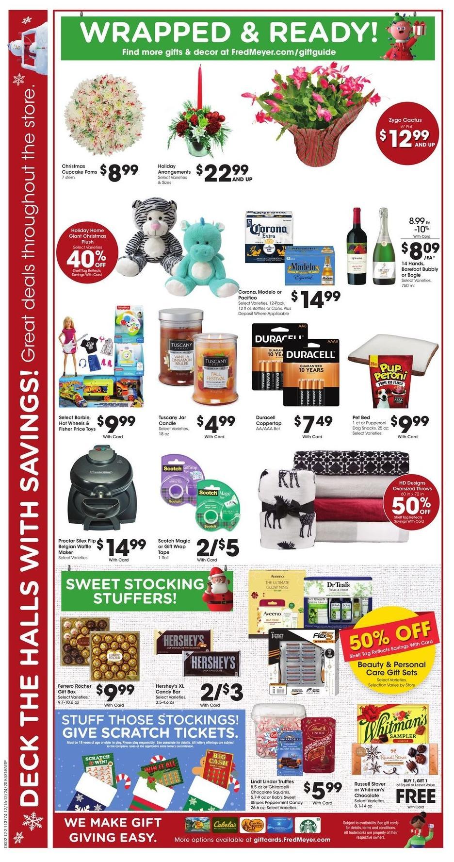 Fred Meyer Weekly Ad from December 16