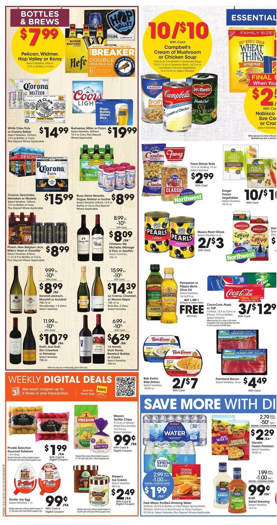 Fred Meyer Weekly Ad from December 16
