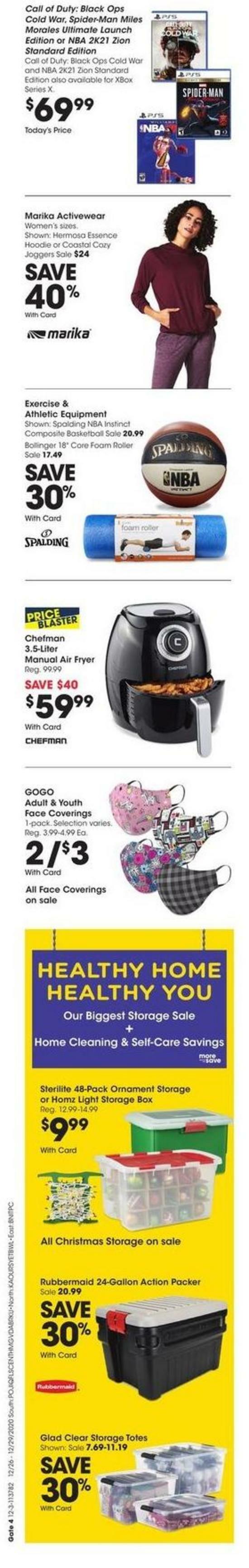 Fred Meyer Weekly Ad from December 26