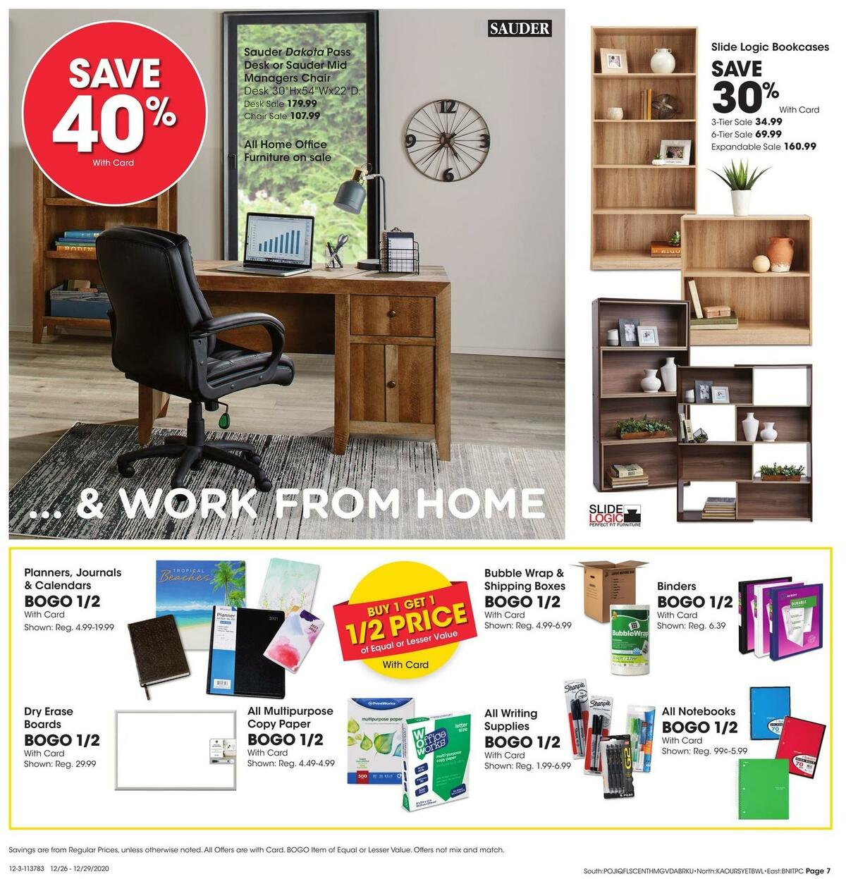 Fred Meyer General Merchandise Weekly Ad from December 26