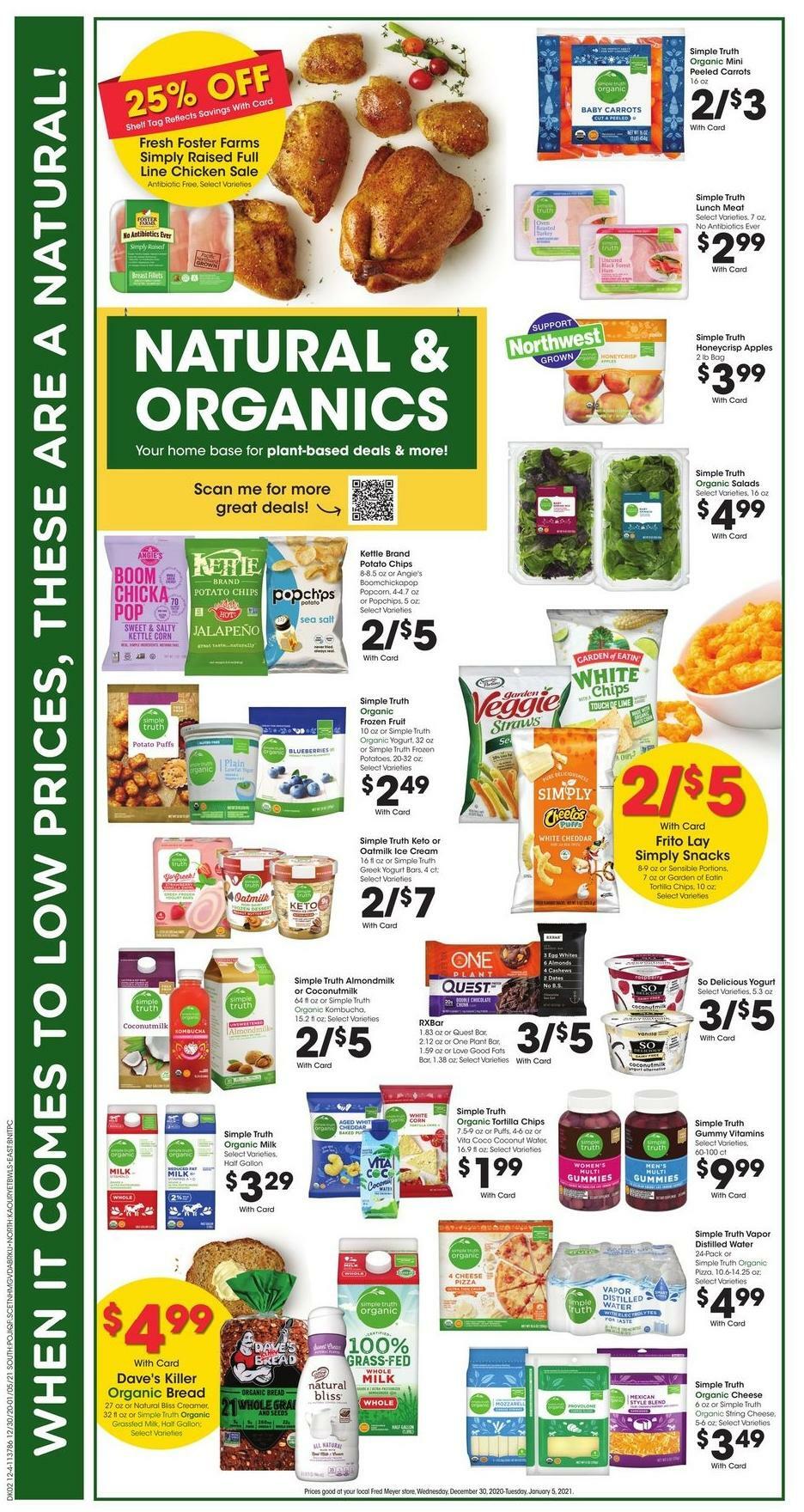 Fred Meyer Weekly Ad from December 30