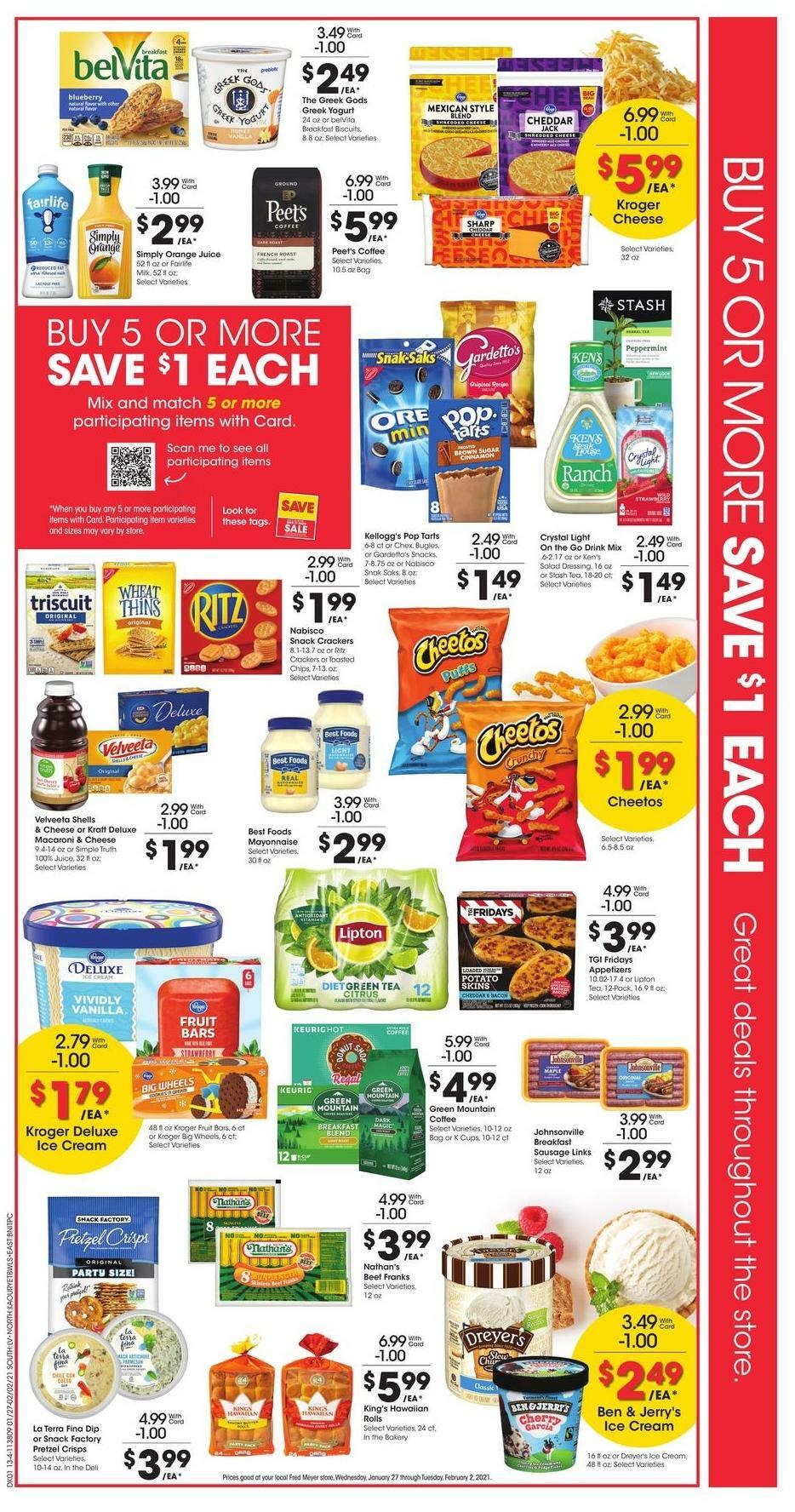 Fred Meyer Weekly Ad from January 27