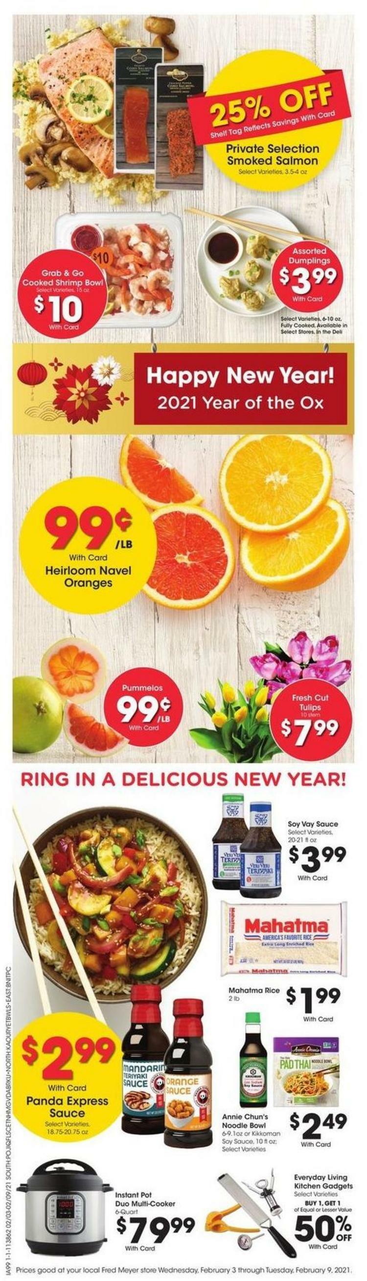 Fred Meyer Weekly Ad from February 3