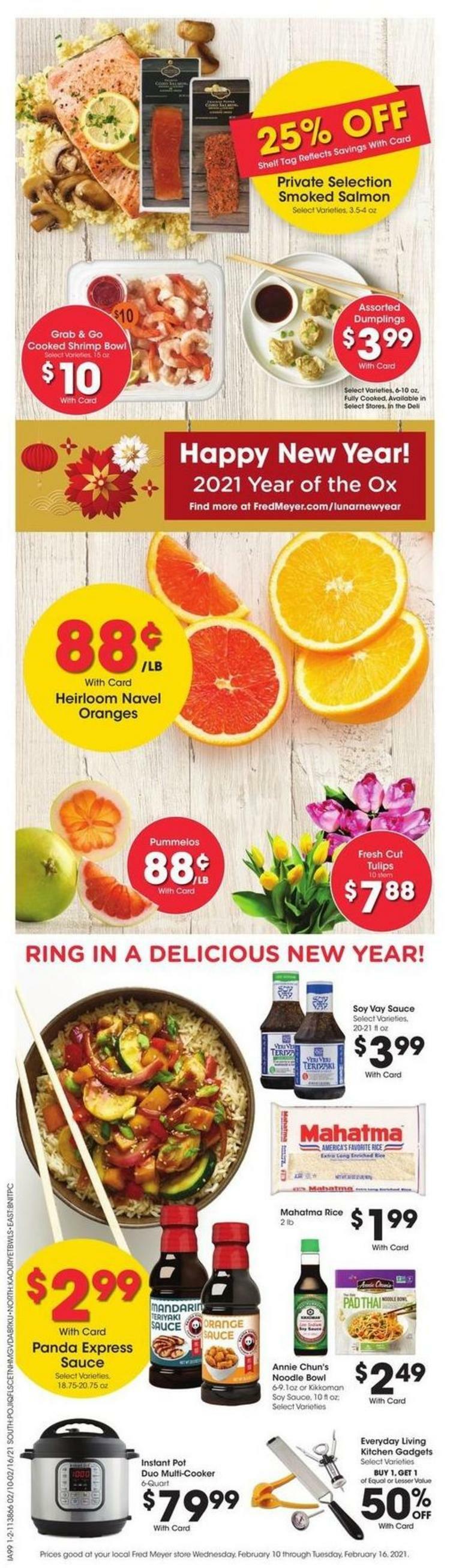 Fred Meyer Weekly Ad from February 10
