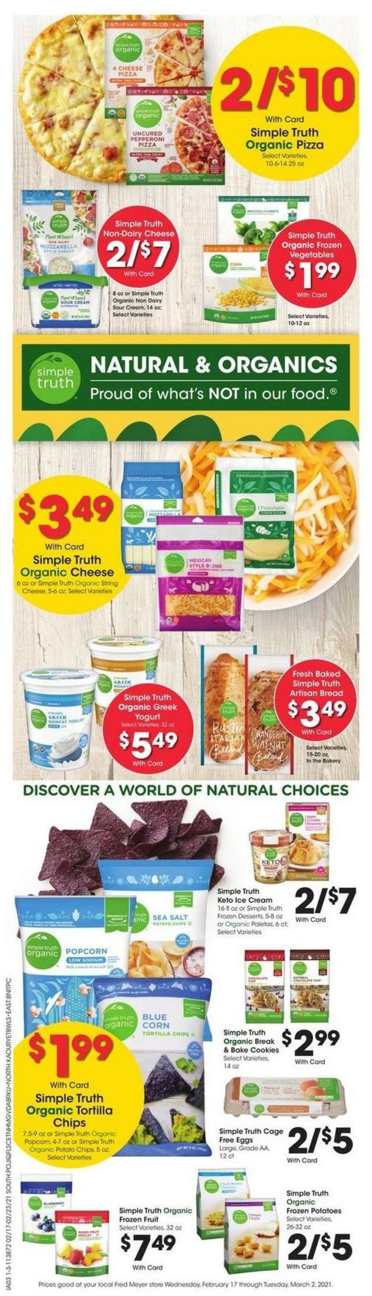 Fred Meyer Weekly Ad from February 17