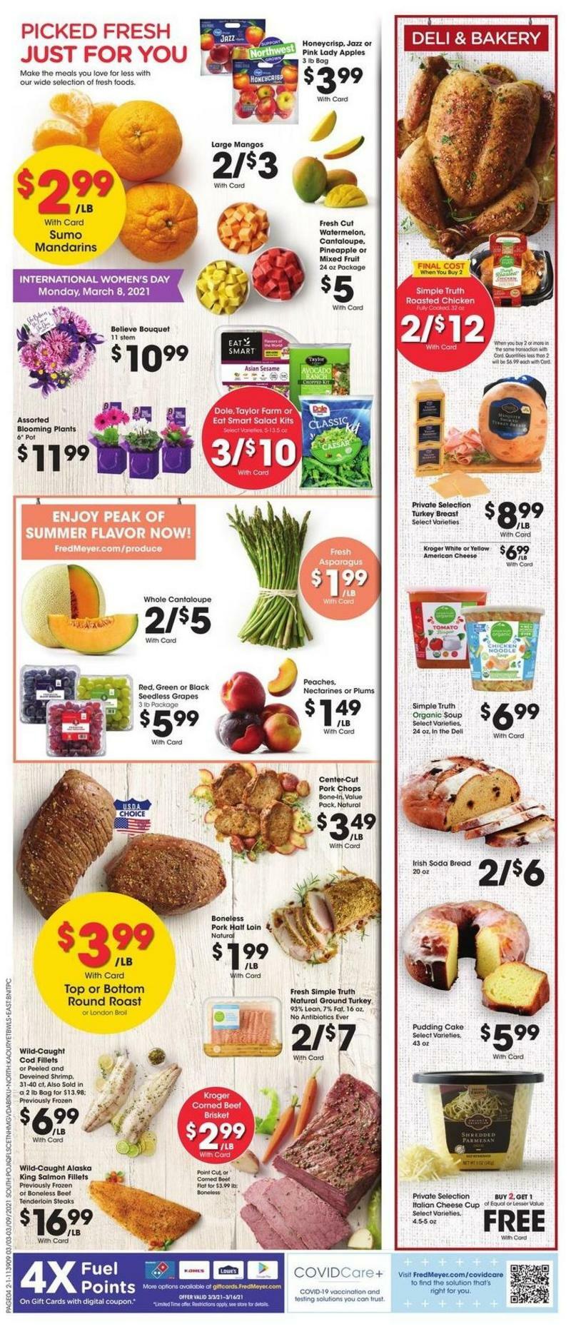 Fred Meyer Weekly Ad from March 3
