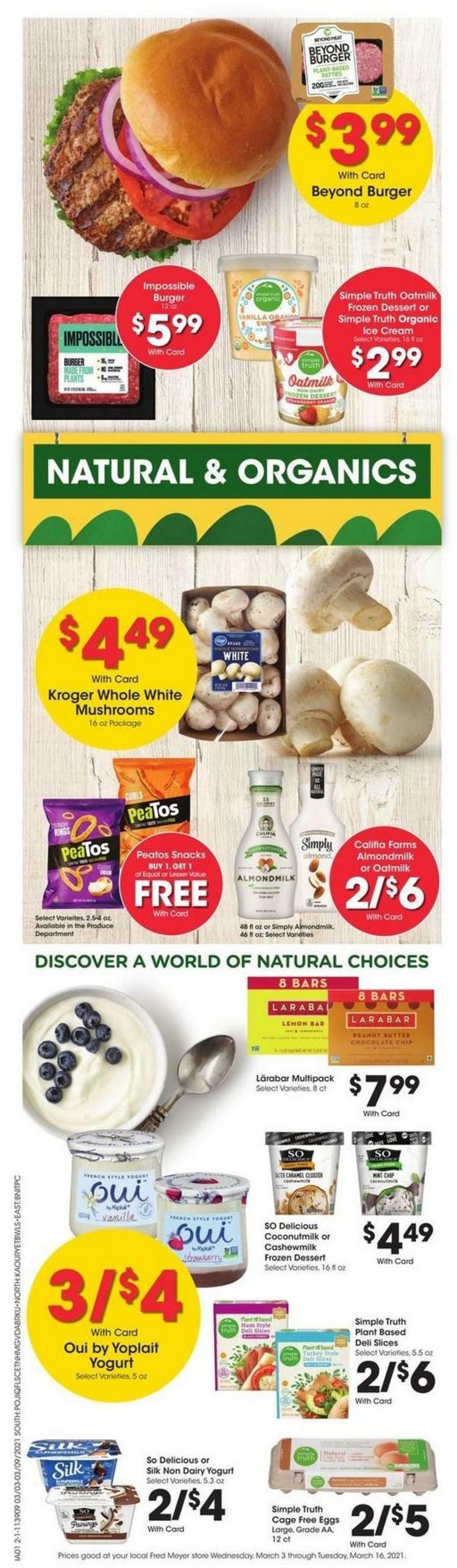 Fred Meyer Weekly Ad from March 3