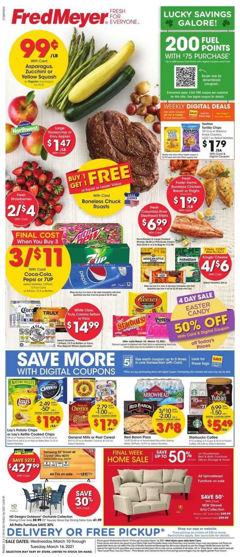 Fred Meyer Weekly Ad from March 10