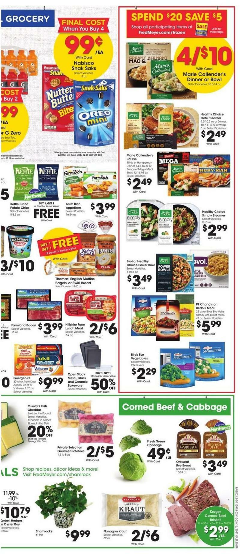 Fred Meyer Weekly Ad from March 10