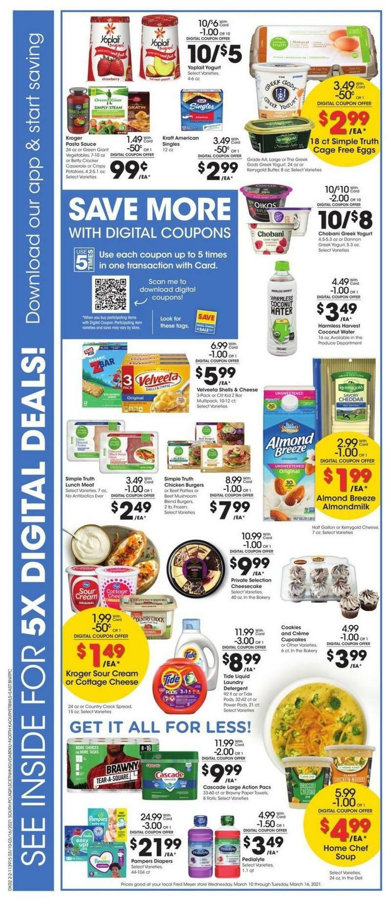Fred Meyer Weekly Ad from March 10